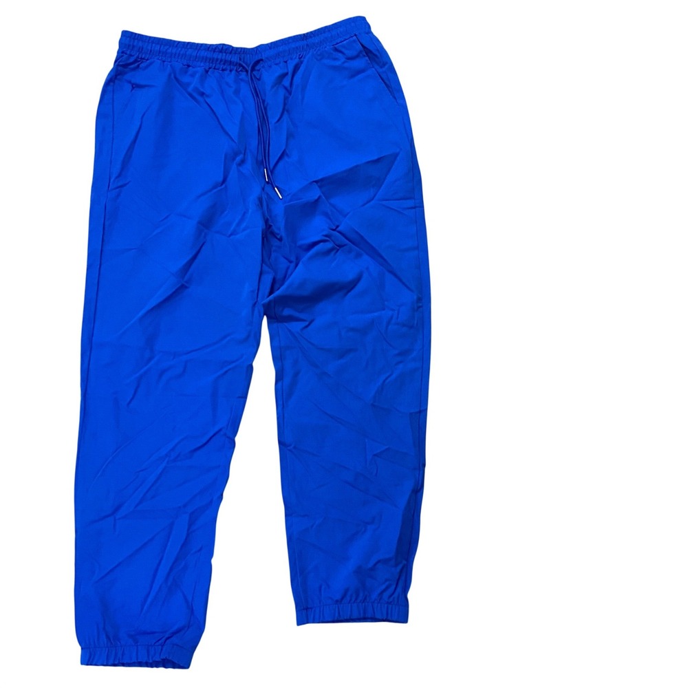 Manfinity Jogger Pants Women XXL Blue Elastic Drawstring Track Pants